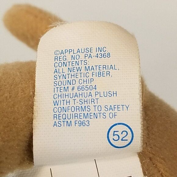 YO QUIERO TACO BELL Vintage Taco Bell Chihuahua Dog No Sound Not Working - Picture 7 of 7